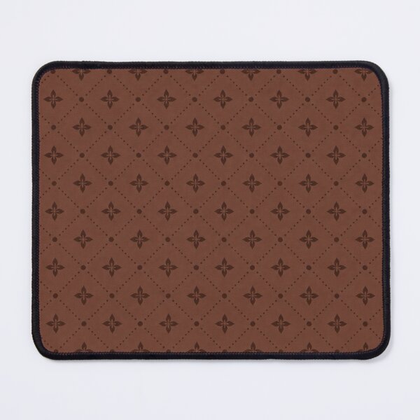 Item preview, Chocolate Brown Minimal Geometric Pattern – Elegant Diamond Textile designed and sold by HO•Designs.