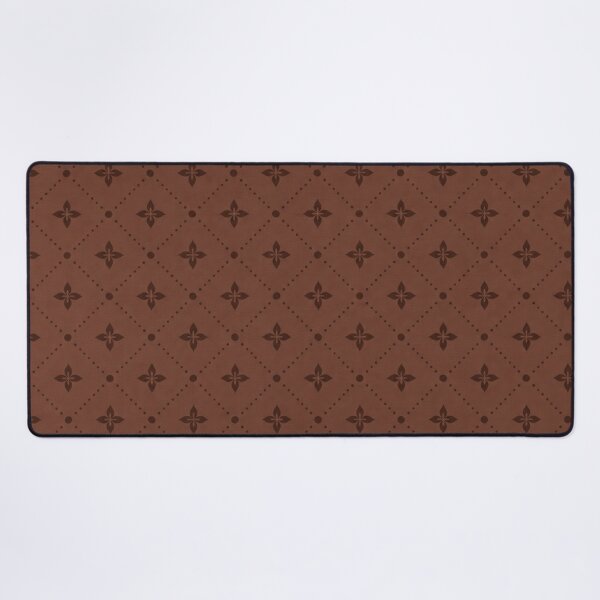 Item preview, Chocolate Brown Minimal Geometric Pattern – Elegant Diamond Textile designed and sold by HO•Designs.