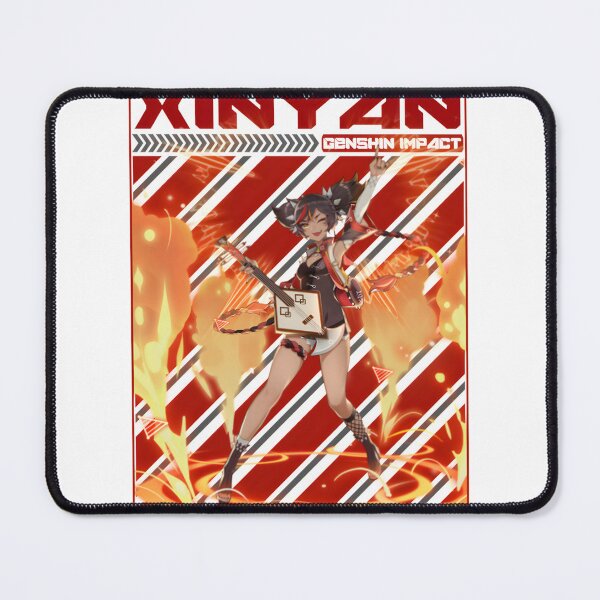 Item preview, Genshin Impact Xinyan Themed Wish Design for Fans and Gamers designed and sold by KIMoFy.