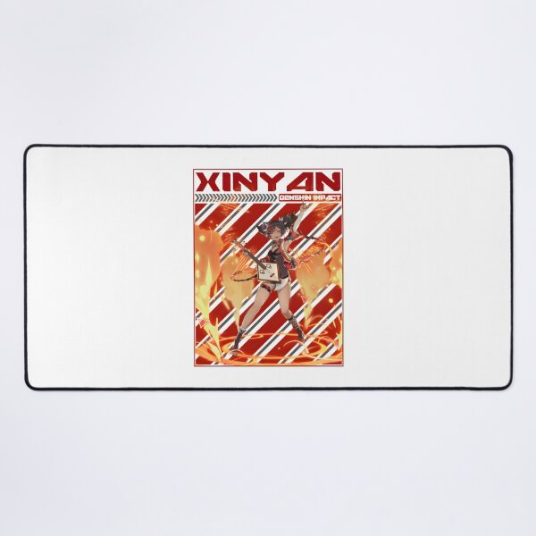 Item preview, Genshin Impact Xinyan Themed Wish Design for Fans and Gamers designed and sold by KIMoFy.