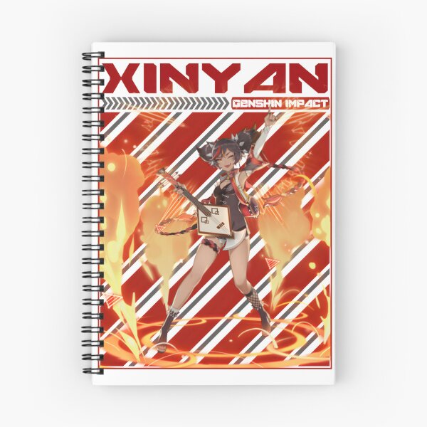 Item preview, Genshin Impact Xinyan Themed Wish Design for Fans and Gamers designed and sold by KIMoFy.