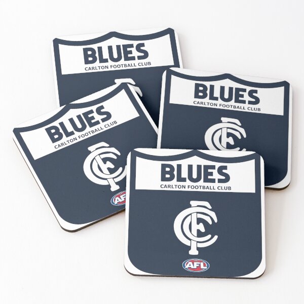 Item preview, Carlton Blues Football Shield Emblem Graphic designed and sold by BlasiseDS.