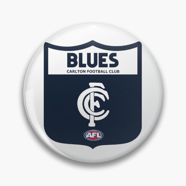 Item preview, Carlton Blues Football Shield Emblem Graphic designed and sold by BlasiseDS.