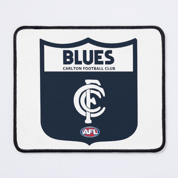 Item preview, Carlton Blues Football Shield Emblem Graphic designed and sold by BlasiseDS.