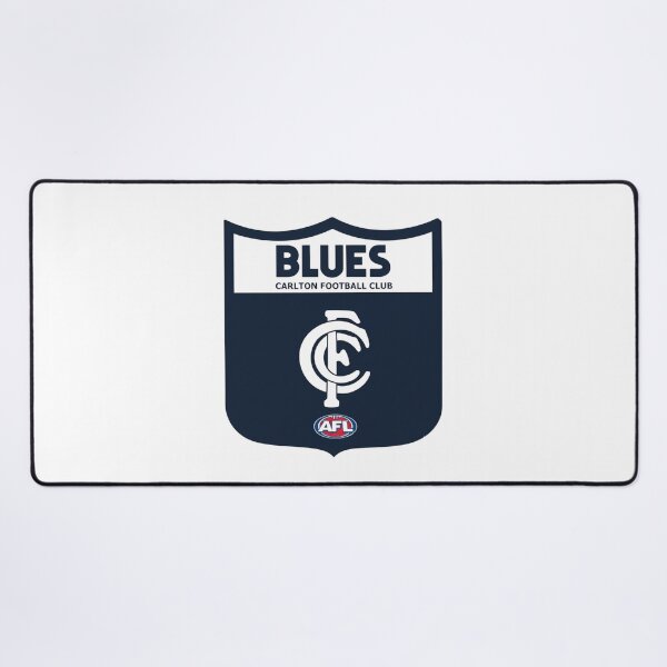 Item preview, Carlton Blues Football Shield Emblem Graphic designed and sold by BlasiseDS.