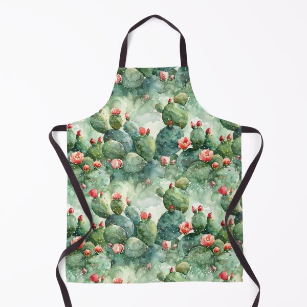 Item preview, Watercolor Blooming Prickly Pear Cactus designed and sold by NTGUILTY.