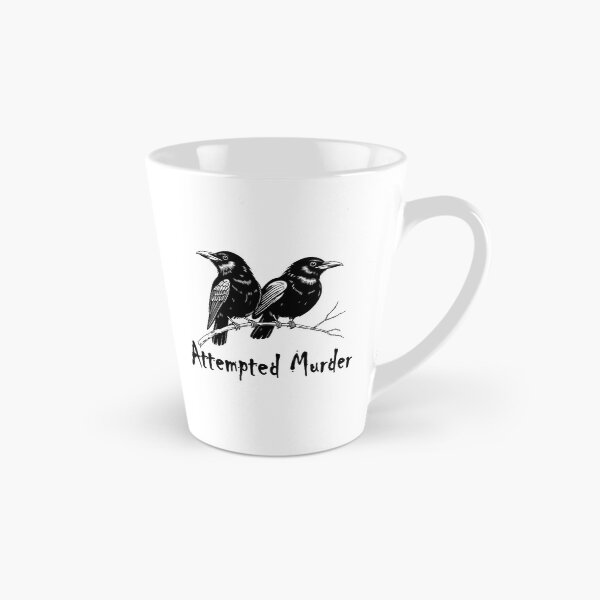 Item preview, Crows Attempted Murder designed and sold by RowanGraphics.