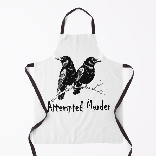 Item preview, Crows Attempted Murder designed and sold by RowanGraphics.