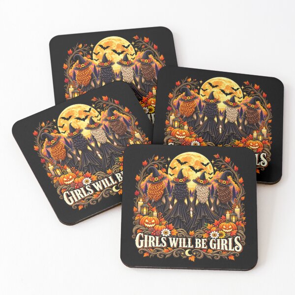 Item preview, Autumn Girls Will Be Girls Moon Coven Sisterhood designed and sold by Lombardino.