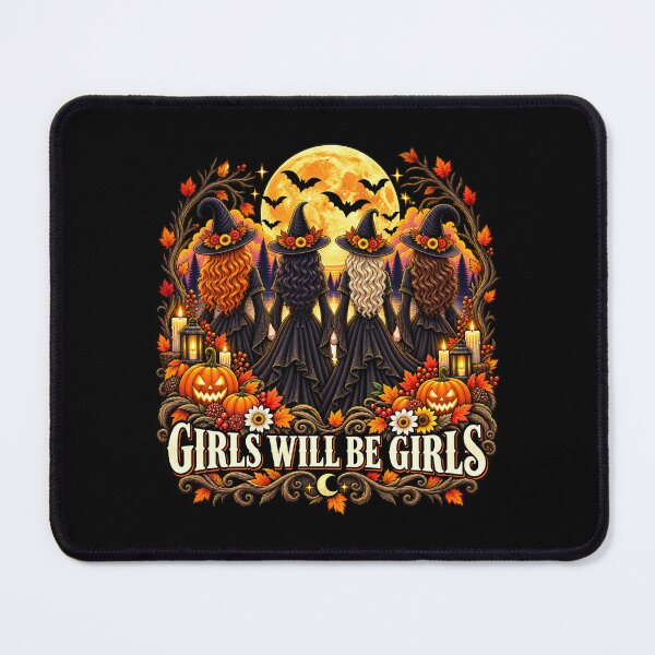 Item preview, Autumn Girls Will Be Girls Moon Coven Sisterhood designed and sold by Lombardino.