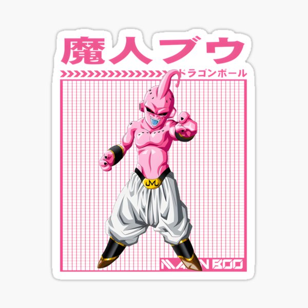 Item preview, Majin Boo Inspired Dragon Ball Anime Character Artwork designed and sold by MemeWalaStore.