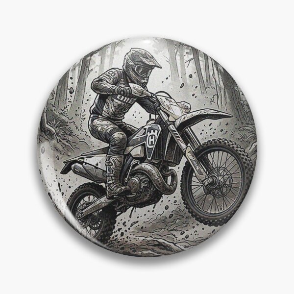 Item preview, Monochrome Enduro Dirt Bike Forest Ride designed and sold by bolayousri.