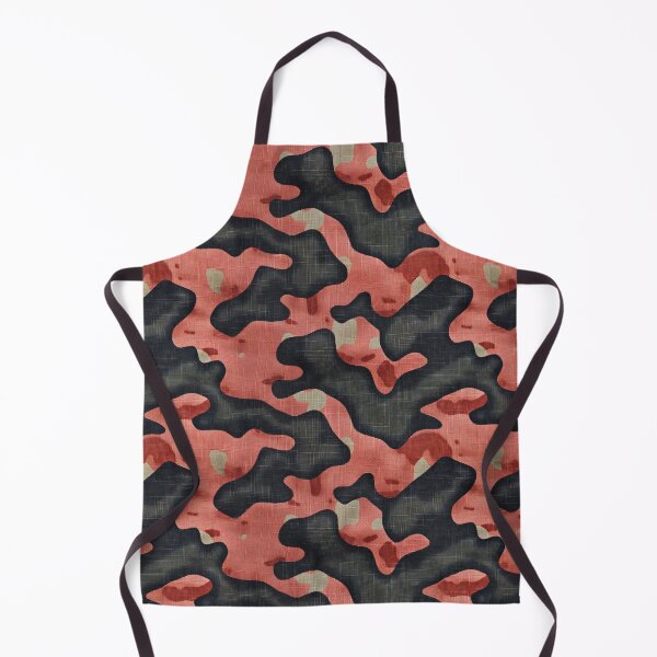 Item preview, Bold Coral Pink and Navy Camouflage Texture Pattern designed and sold by NTGUILTY.