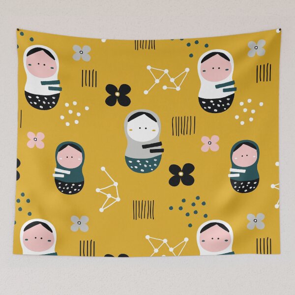 Item preview, Nesting dolls designed and sold by Yuliia Studzinska.