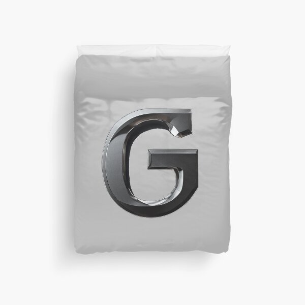 Item preview, 3D Metallic Chrome Letter G Glossy Emblem designed and sold by Digital Design Art.