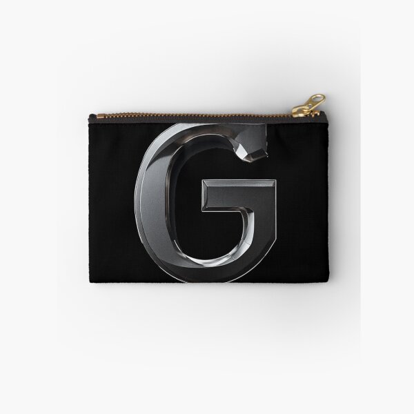 Item preview, 3D Metallic Chrome Letter G Glossy Emblem designed and sold by Digital Design Art.
