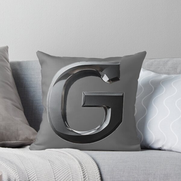 Item preview, 3D Metallic Chrome Letter G Glossy Emblem designed and sold by Digital Design Art.
