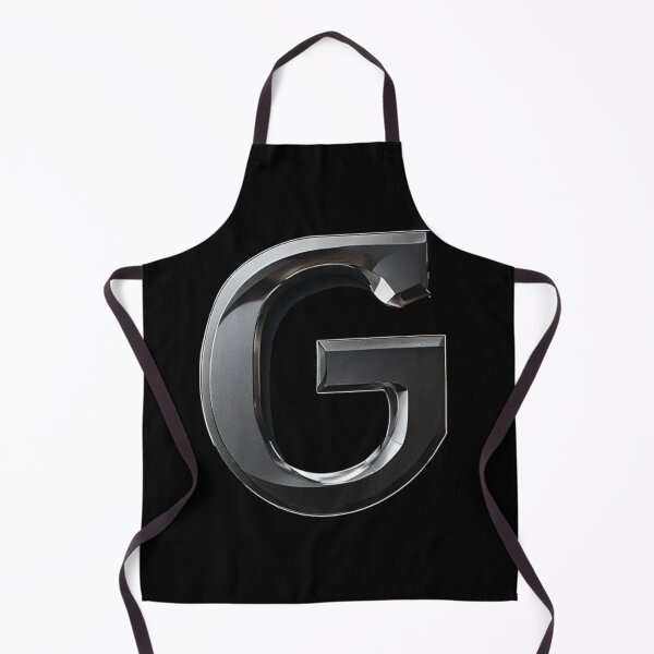 Item preview, 3D Metallic Chrome Letter G Glossy Emblem designed and sold by Digital Design Art.