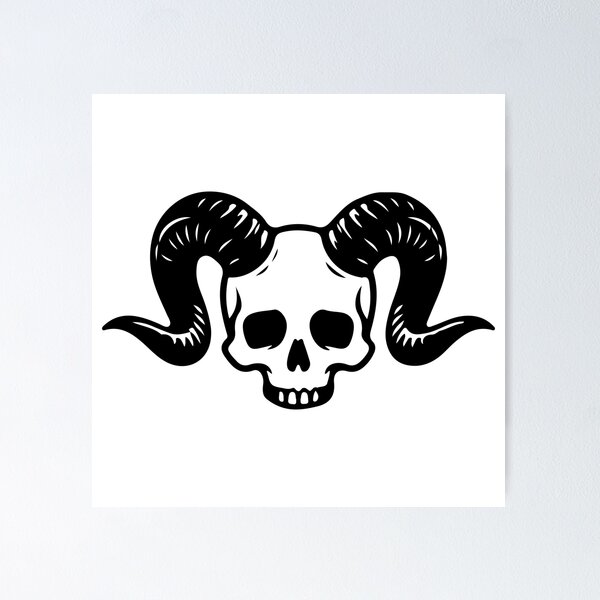 Item preview, Dark Silhouette Skulls 053_1 designed and sold by AhmedHelal24795.