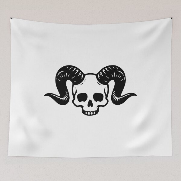 Item preview, Dark Silhouette Skulls 053_1 designed and sold by AhmedHelal24795.
