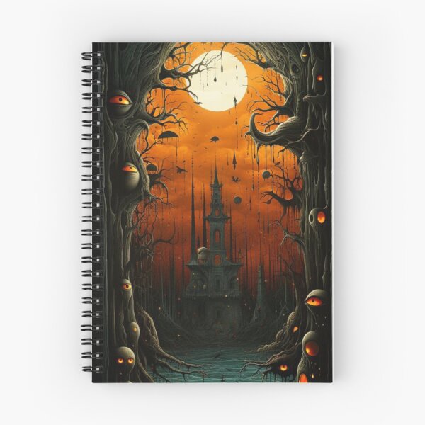 Item preview, Spooky Spooky Haunted Castle in Creepy Eyes Forest designed and sold by LYAN-STORE.