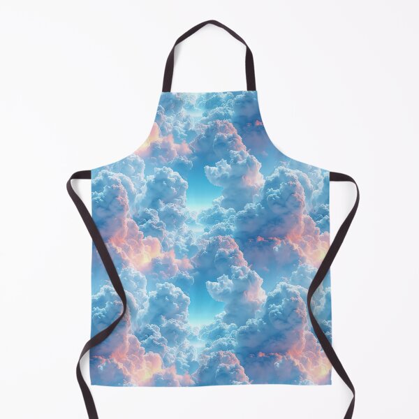 Item preview, Dreamy Pastel Pink and Blue Cloud Pattern designed and sold by NTGUILTY.
