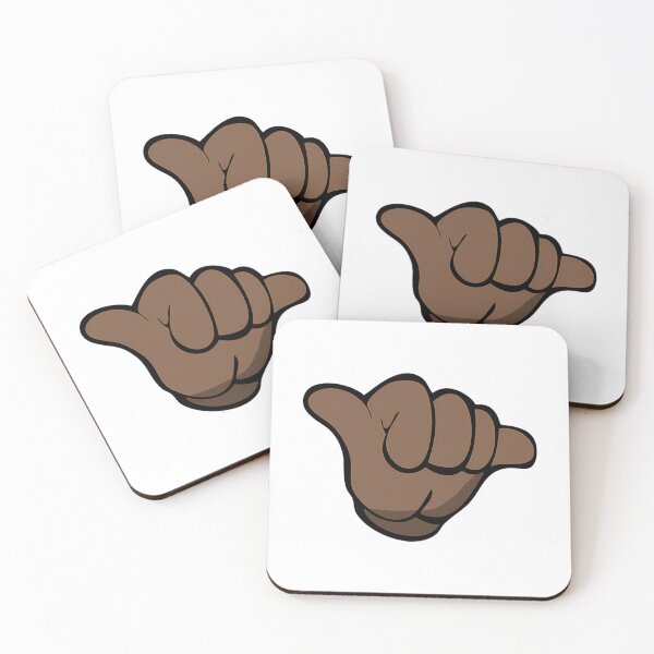 Item preview, Brown Glove Jdm Shaka Hand designed and sold by shopbatknitcra.