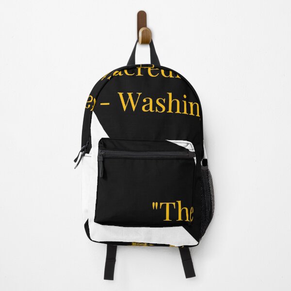 Item preview, Washington Irving Quote – Gold Text Black Heart designed and sold by TheIconSmith.