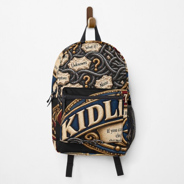 Item preview, Kidlin’s Law Problem Solving Embroidered Motivation Design designed and sold by Emoji Emblems.