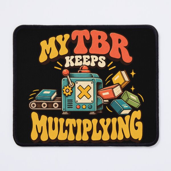 Item preview, My TBR Keeps Multiplying – Funny Book Lover designed and sold by Bawek85Designs.