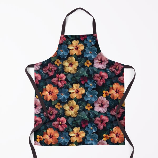 Item preview, Vibrant Tropical Hibiscus Floral Seamless Pattern designed and sold by NTGUILTY.
