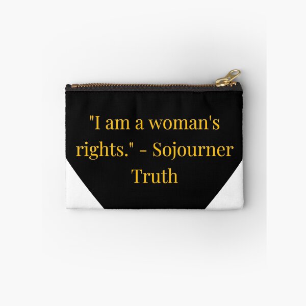 Item preview, Sojourner Truth Quote – Gold Text Black Heart designed and sold by TheIconSmith.