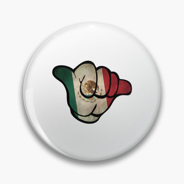 Item preview, Mexico Jdm Shaka Flag Distressed designed and sold by shopbatknitcra.
