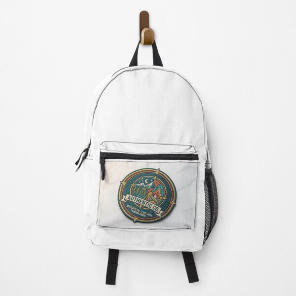Item preview, Vintage Mountain & Camping Adventure Badge designed and sold by FakePeopleSuck.