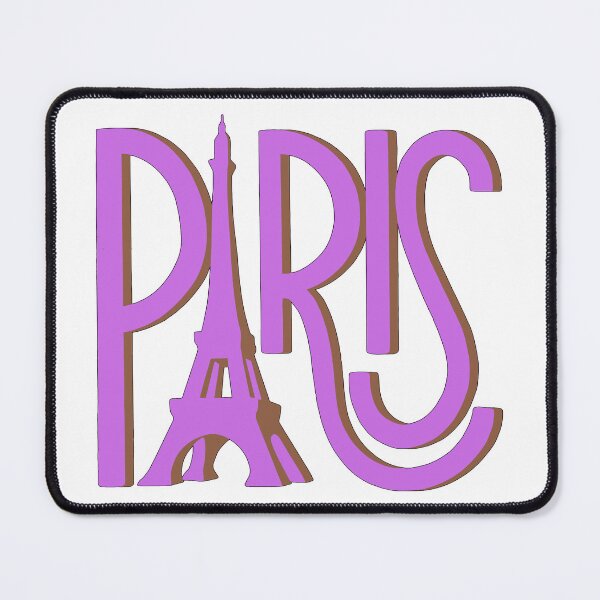 Item preview, Paris Eiffel Tower Purple Design designed and sold by STOXT.
