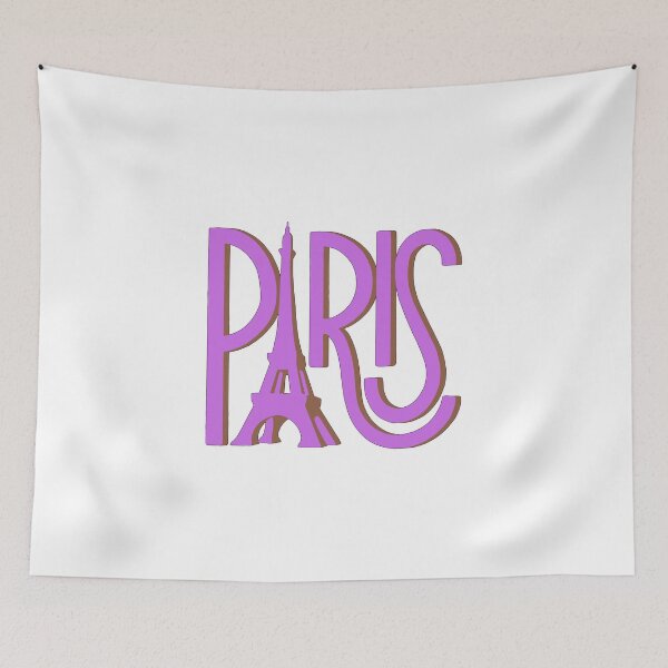 Item preview, París Torre Eiffel Diseño Morado designed and sold by SROXT.