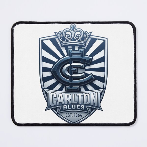 Item preview, Carlton Blues Royal Crown Crest Graphic Art designed and sold by BlasiseDS.
