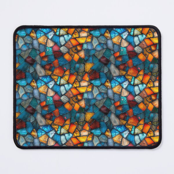 Item preview, Vibrant Broken Stained Glass Mosaic designed and sold by NTGUILTY.