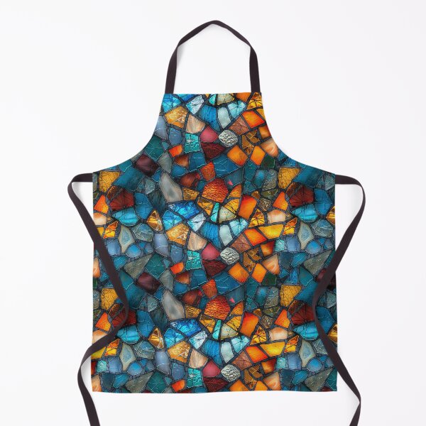 Item preview, Vibrant Broken Stained Glass Mosaic designed and sold by NTGUILTY.
