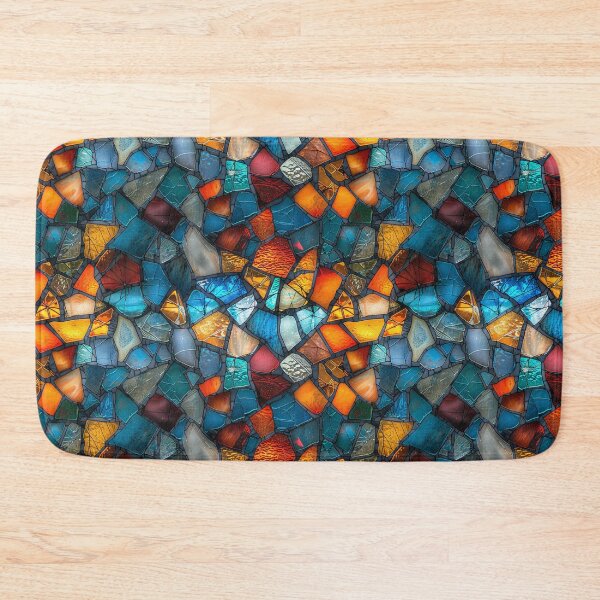 Item preview, Vibrant Broken Stained Glass Mosaic designed and sold by NTGUILTY.