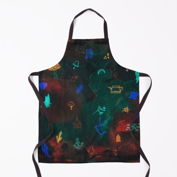 Item preview, Neon color abstract doodle designed and sold by Qualali Studio.