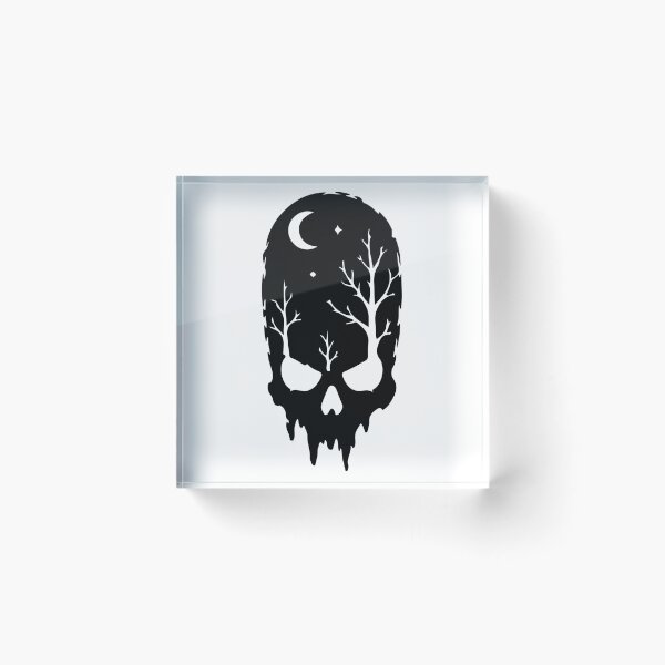 Item preview, Dark Silhouette Skulls 059_1 designed and sold by AhmedHelal24795.