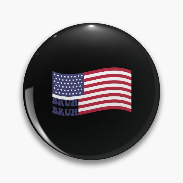 Item preview, Bruh Flag - Brothers (Bro) American Flag - Good Vibes Shaka designed and sold by shopbatknitcra.