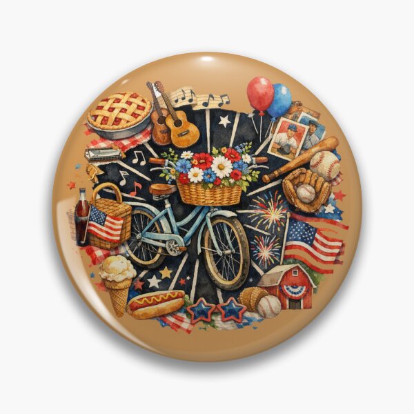 Item preview, Vintage Americana Apple Pie designed and sold by lifeinspired4u.