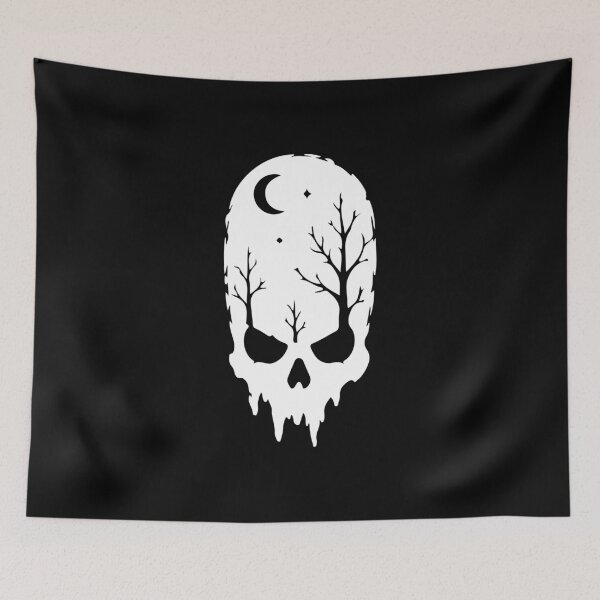 Item preview, Dark Silhouette Skulls 060_1 designed and sold by AhmedHelal24795.