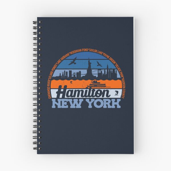 Item preview, Hamilton New York Sunset Retro Vintage Local Pride Logo designed and sold by CRHPOD20.