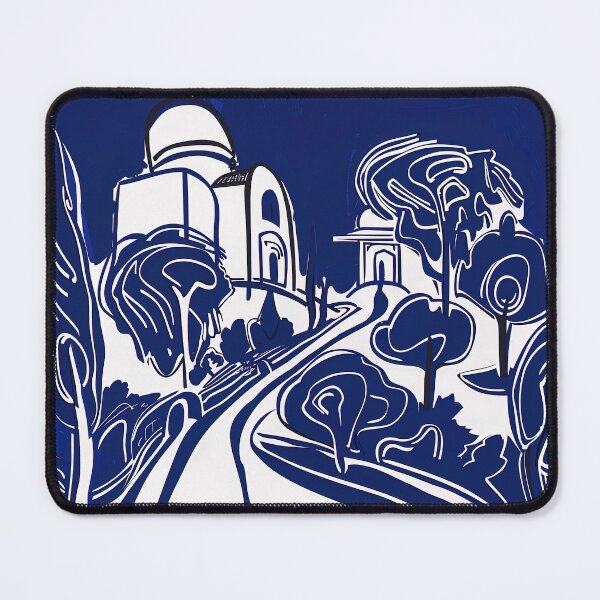 Item preview, Delhi, India - Blue Abstract Art designed and sold by shadow-bloom.