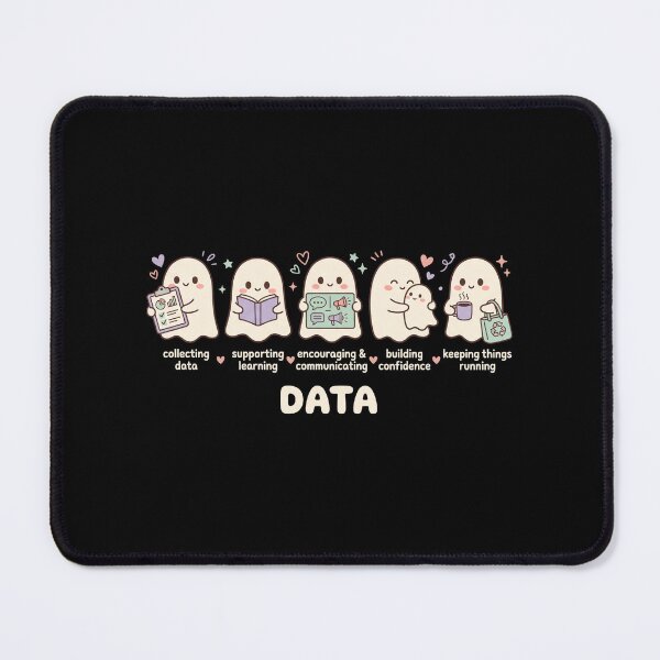 Item preview, Data Cute Ghosts Supporting Learning School designed and sold by MizoX7.