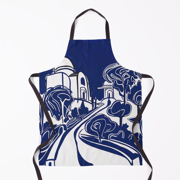 Item preview, Delhi, India - Blue Abstract Art designed and sold by shadow-bloom.