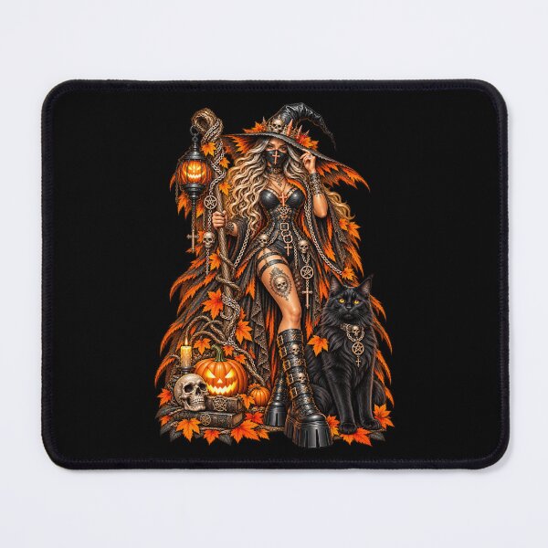 Item preview, Dark Witch With Black Cat designed and sold by Lombardino.